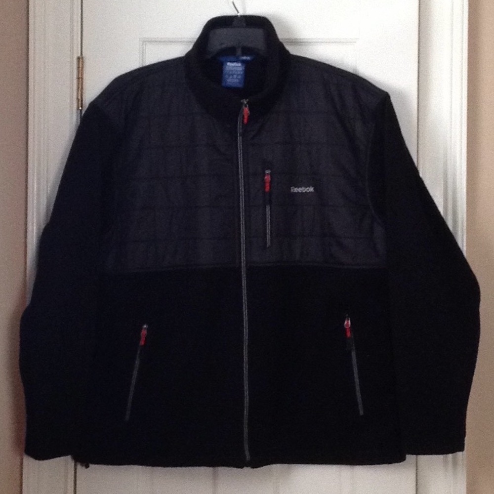 NWOT Black Men's ---- Fleece jacket
